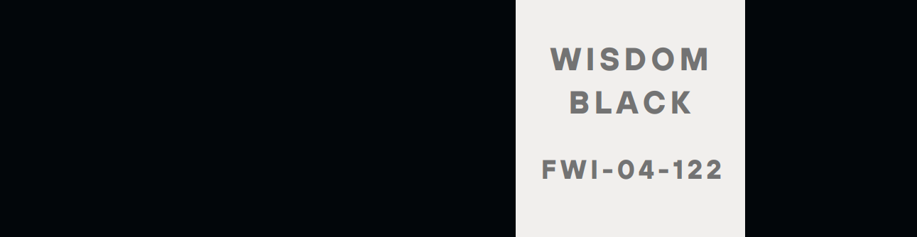 WISDOM BLACK Lami Matt Panel